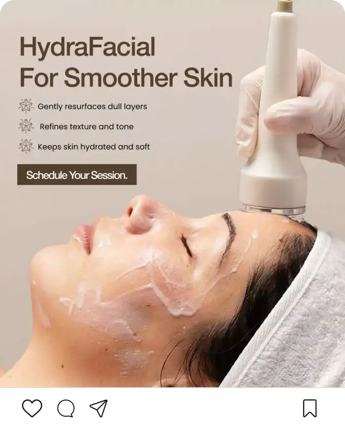 Instagram post design for a med spa Instagram post design for a med spa